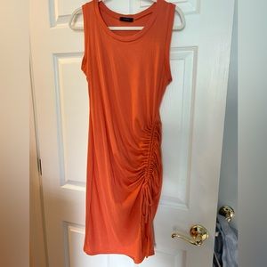 Orange Sinched Dress